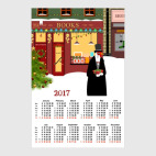 Calendar 2017 Календарь