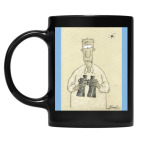 Кружка цветная UV-DTF