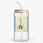 Банка с бамбуковой крышкой