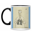 Кружка двухцветная