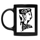 Кружка цветная UV-DTF