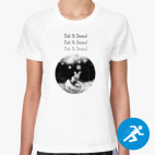 Женская спортивная футболка