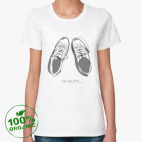 Женская футболка органик