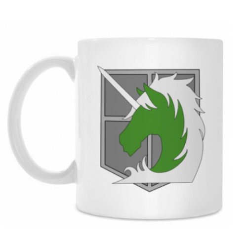 Кружка с принтом Shingeki no Kyojin Attack on Titan Military Police