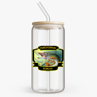 Банка с бамбуковой крышкой