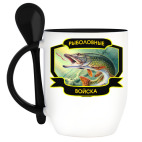 Кружка с ложкой