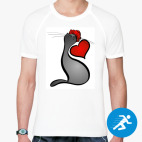 Мужская спортивная футболка