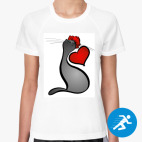 Женская спортивная футболка