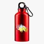 Металлическая бутылка 400 мл UV-DTF