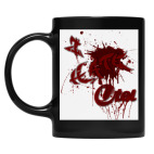 Кружка цветная UV-DTF