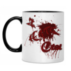 Кружка двухцветная