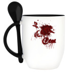 Кружка с ложкой