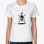 Классическая женская футболка LOVE