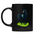 Кружка цветная UV-DTF