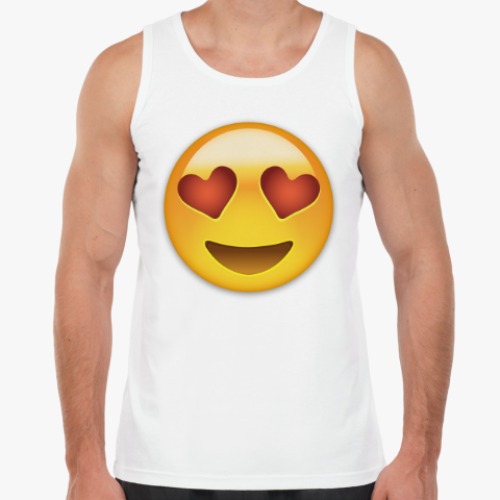 Майка Emoji Смайл: Влюбленный