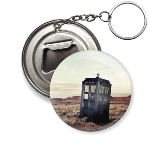 Брелок-открывашка TARDIS In The Desert