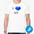 Мужская спортивная футболка