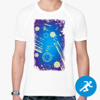 Мужская спортивная футболка