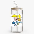 Банка с бамбуковой крышкой