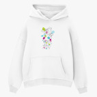 Толстовка худи оверсайз