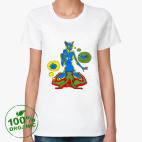 Женская футболка органик