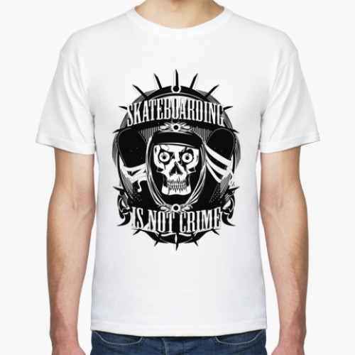 Футболка с принтом Skate