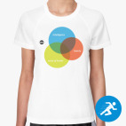 Женская спортивная футболка