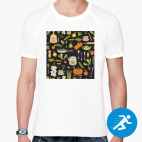 Мужская спортивная футболка