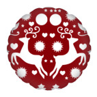 Подушка &quot;круг&quot;, 35x35 см Новый год!