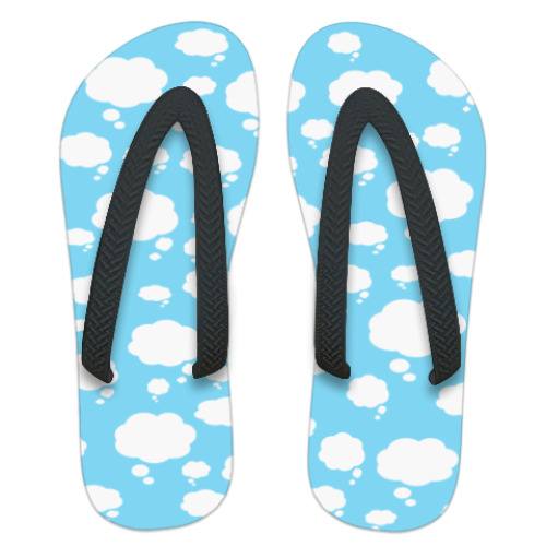 Шлепанцы (сланцы) Облака