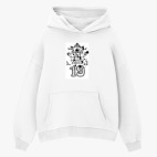 Толстовка худи оверсайз