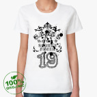 Женская футболка органик