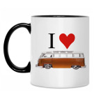 Кружка двухцветная