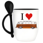 Кружка с ложкой