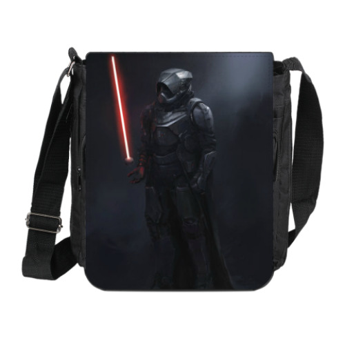 Сумка на плечо (мини-планшет) с принтом 'Ситх инквизитор'