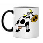 Кружка двухцветная