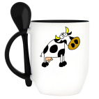 Кружка с ложкой