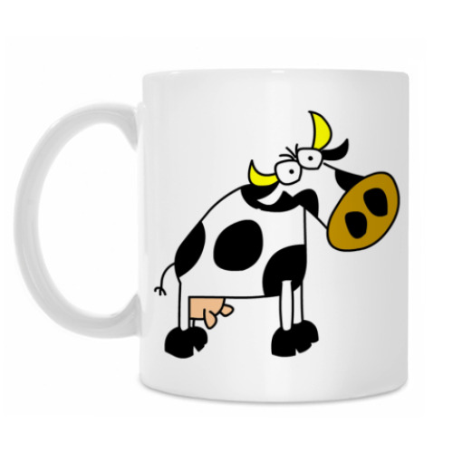 Кружка с принтом Корова