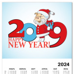 2019 год и хрюша Санта Клаус