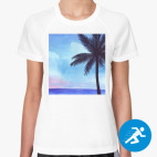 Женская спортивная футболка