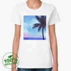 Женская футболка органик