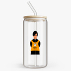 Банка с бамбуковой крышкой