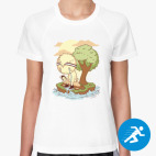 Женская спортивная футболка