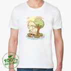 Мужская футболка органик