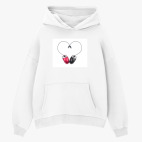 Толстовка худи оверсайз