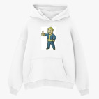 Толстовка худи оверсайз