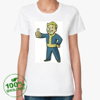 Женская футболка органик