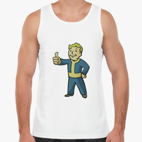 Майка с принтом  vaultboy fallout