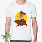 Мужская футболка органик