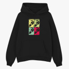 Толстовка худи оверсайз